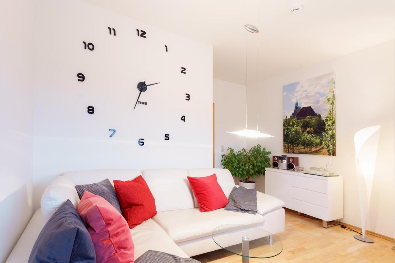 Wohnung Mit Blick Auf Die Zitadelle Petersberg - 3 Zimmer Erfurt Exterior photo