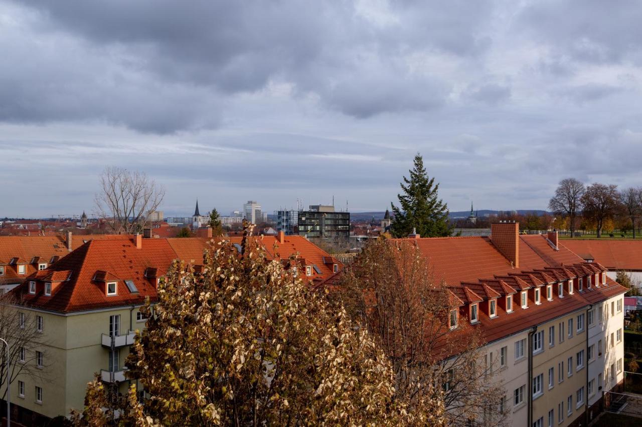 Wohnung Mit Blick Auf Die Zitadelle Petersberg - 3 Zimmer Erfurt Exterior photo